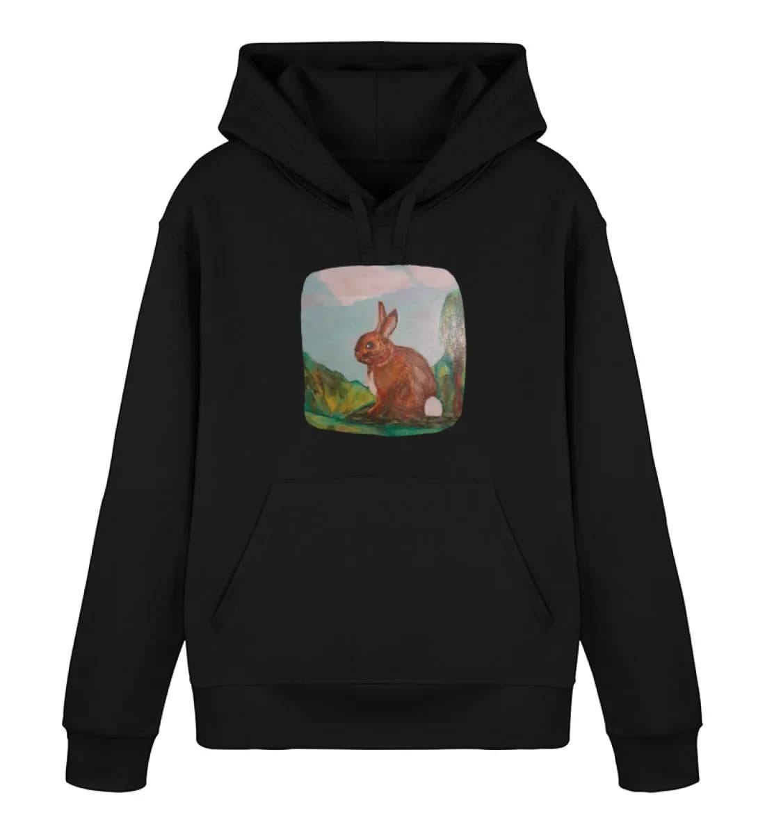 Tiere des Waldes 2 - Unisex Basic Bio Hoodie