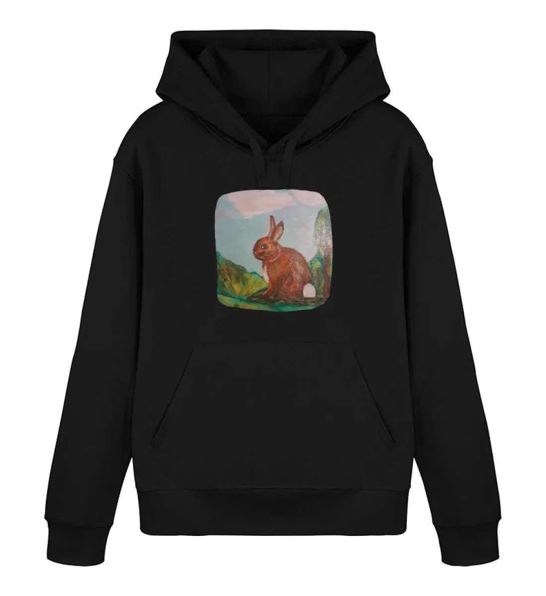 Tiere des Waldes 2 - Unisex Basic Bio Hoodie
