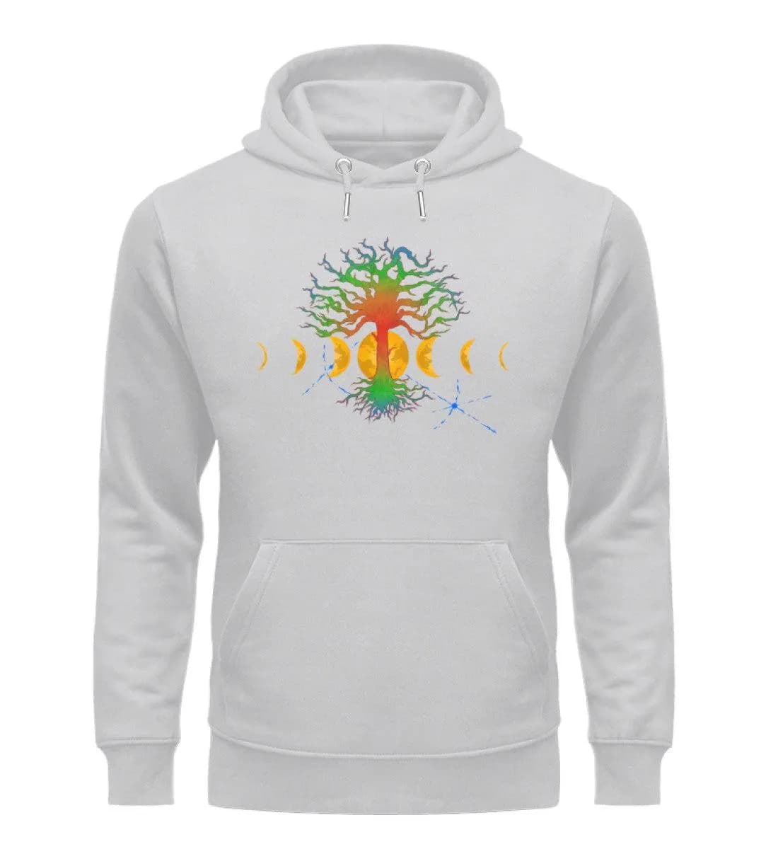 Hot Tree with moonphases - Unisex Premium Bio Hoodie