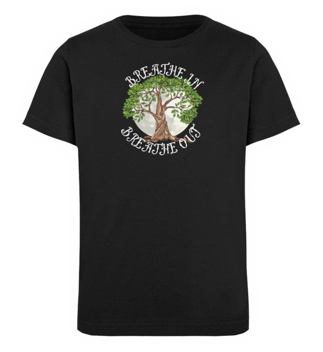 Breathe In weiß - Kinder Bio T-Shirt