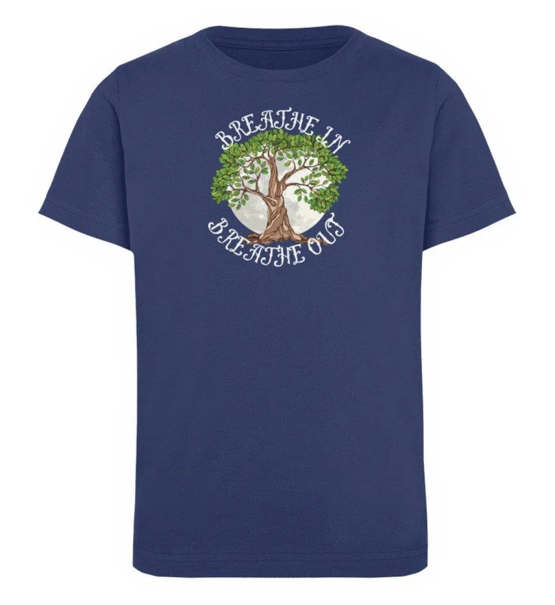 Breathe In weiß - Kinder Bio T-Shirt
