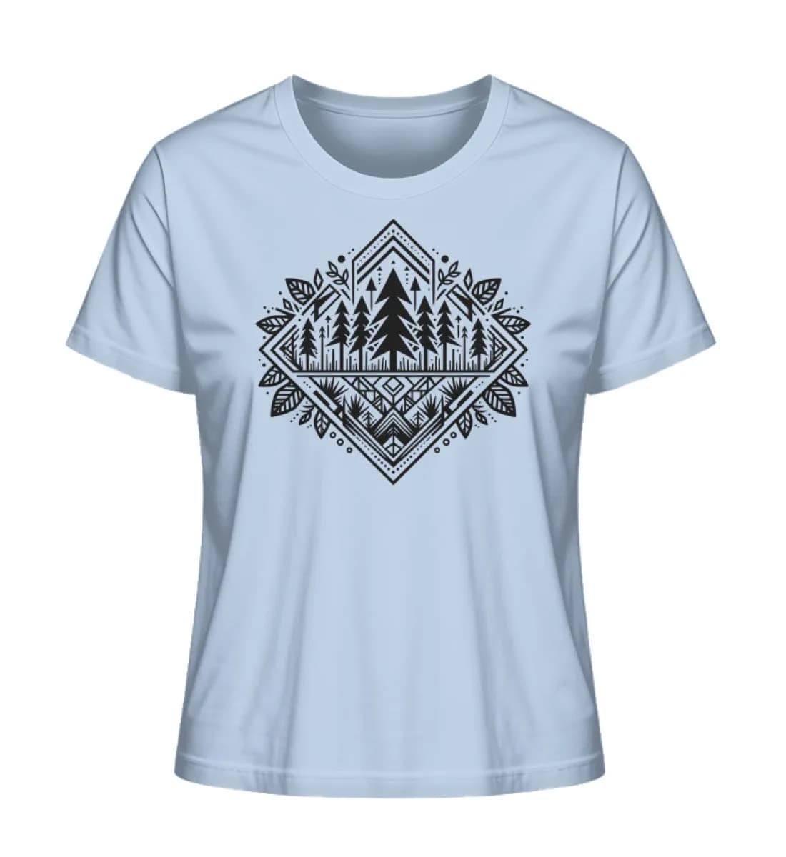 Pine trees - Damen Premium Bio Shirt