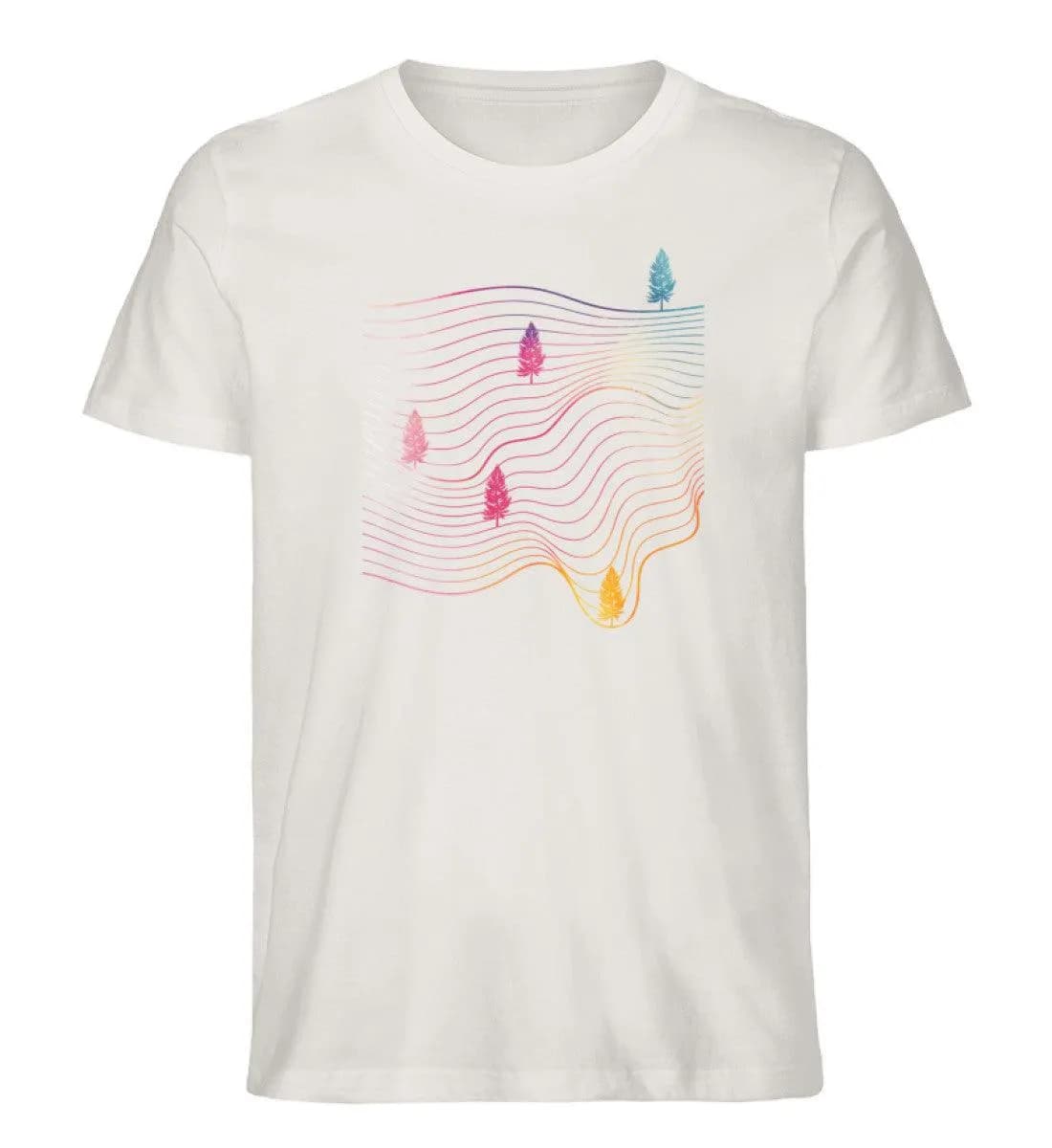 Sweeping Lines - Herren Premium Bio Shirt