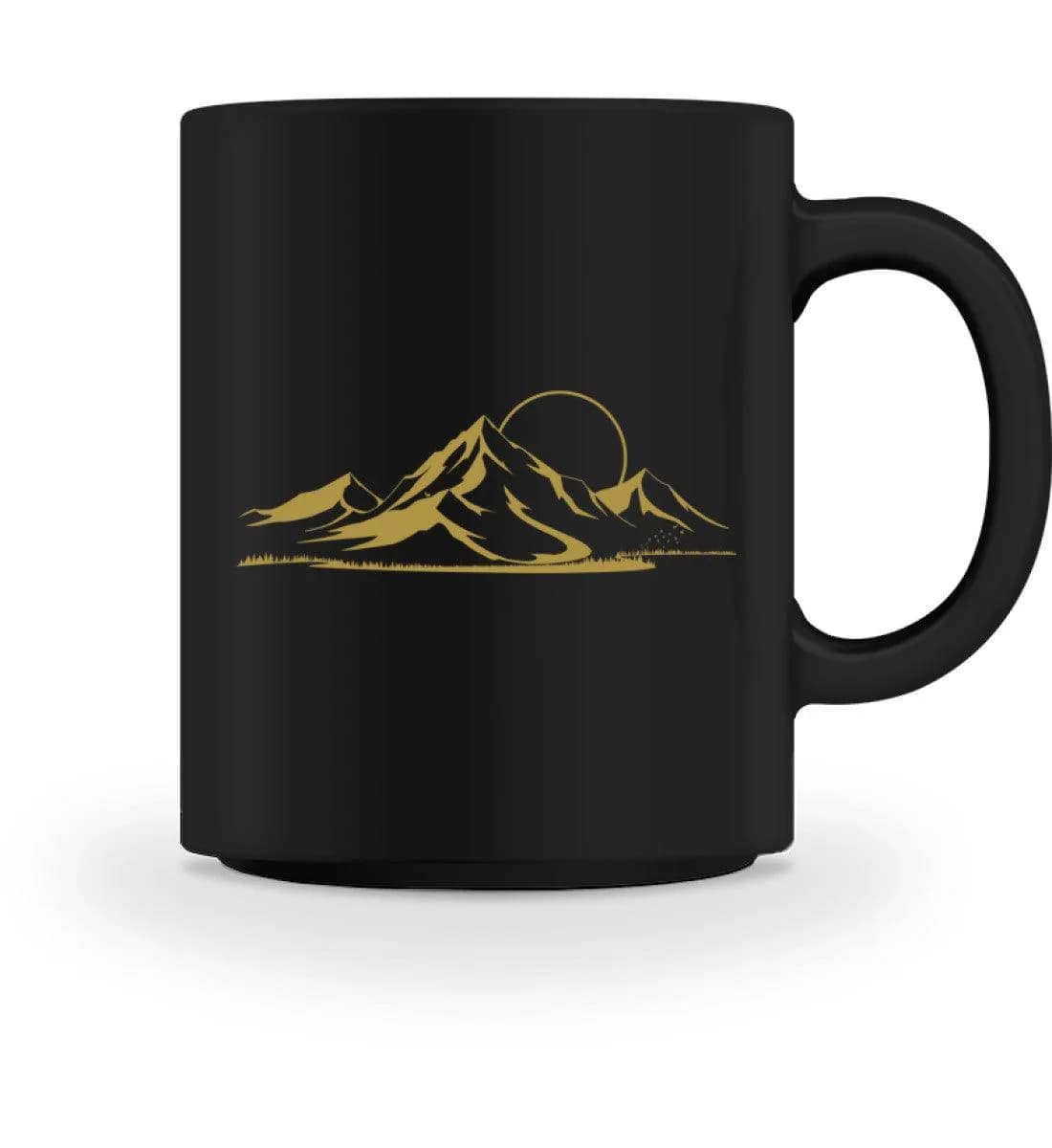 Berglandschaft gold - Tasse