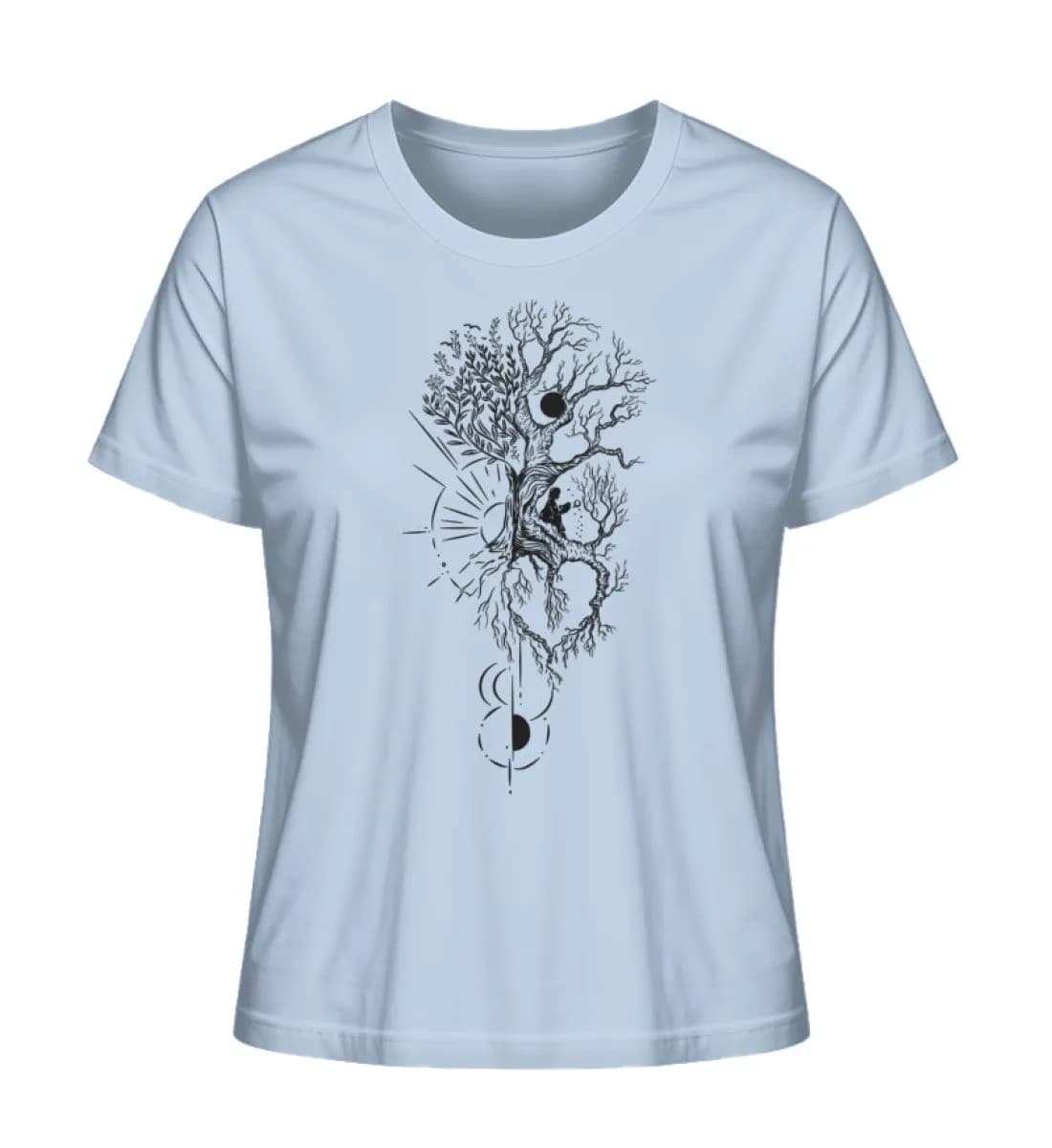 Heart Tree - Damen Premium Bio Shirt