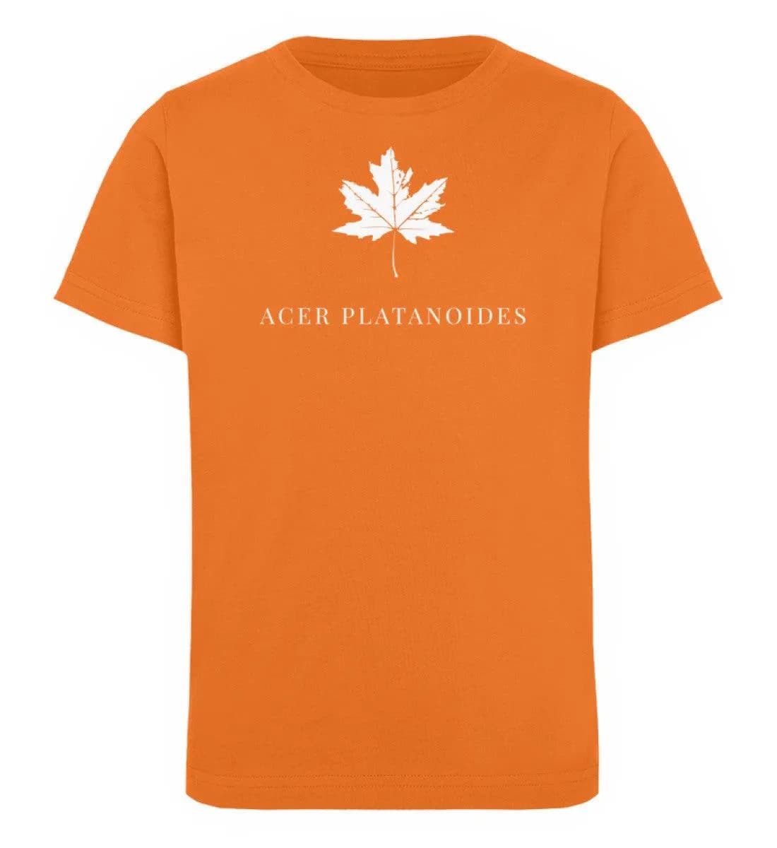Spitzahornblatt - Kinder Bio T-Shirt