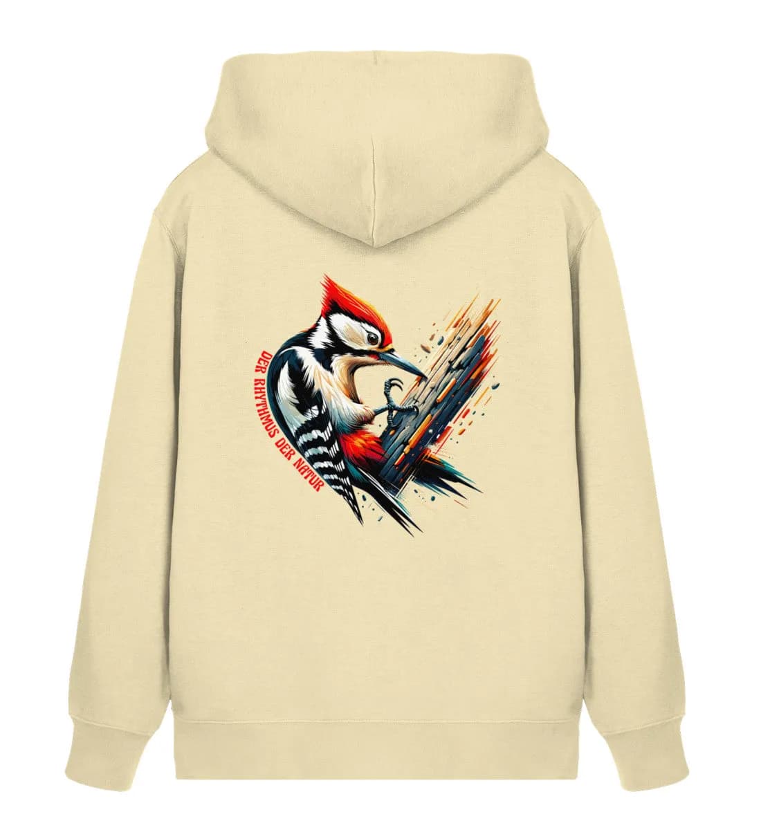 Der Rhythmus der Natur BIO Zipper - Unisex Organic Zipper