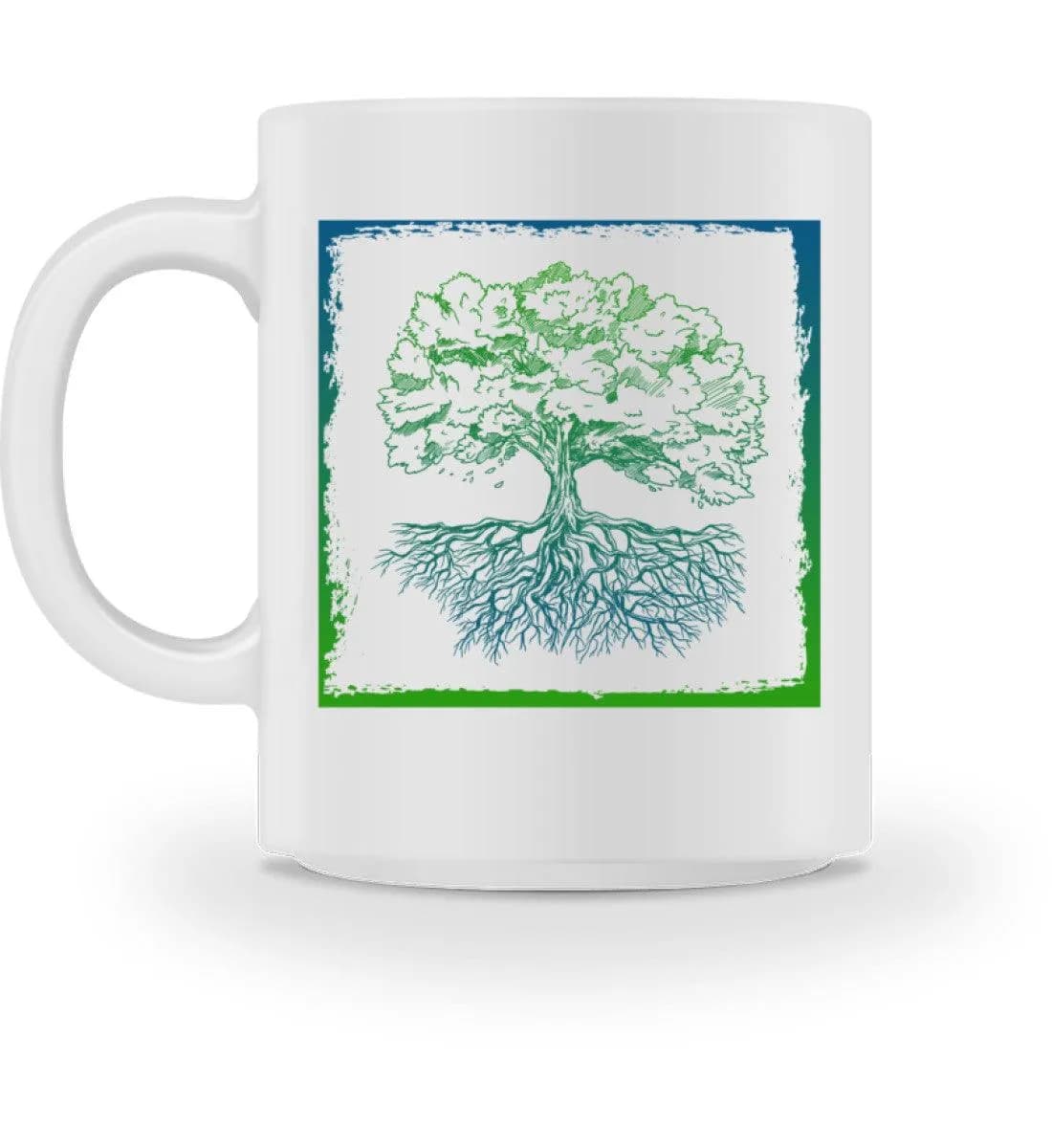 Baum im Rahmen - Tasse