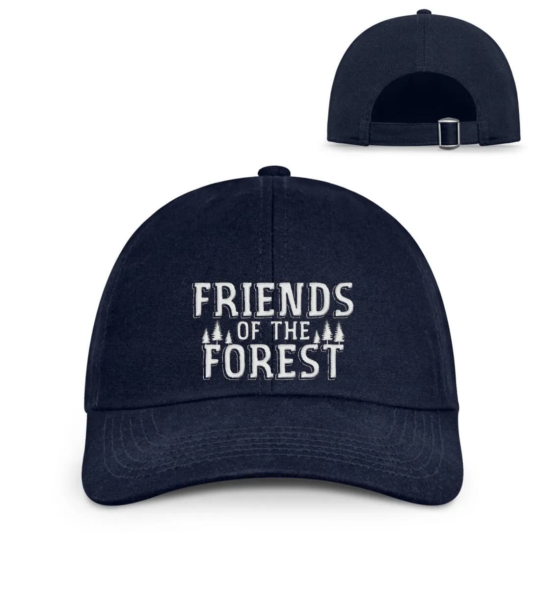 Friends of the forest - Organic Baseball Cap mit Stick