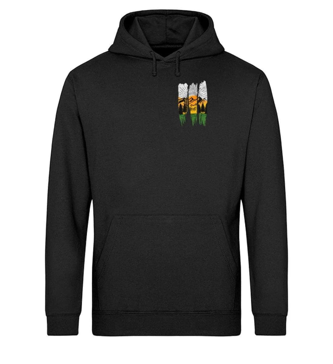Lovely Nature Brush - Unisex Basic Bio Hoodie