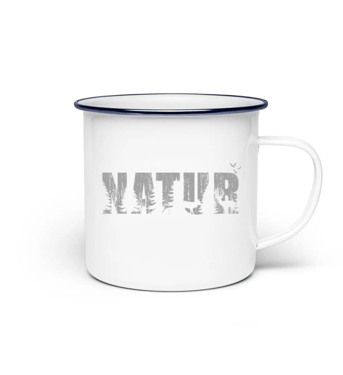 Natur - Emaille Tasse