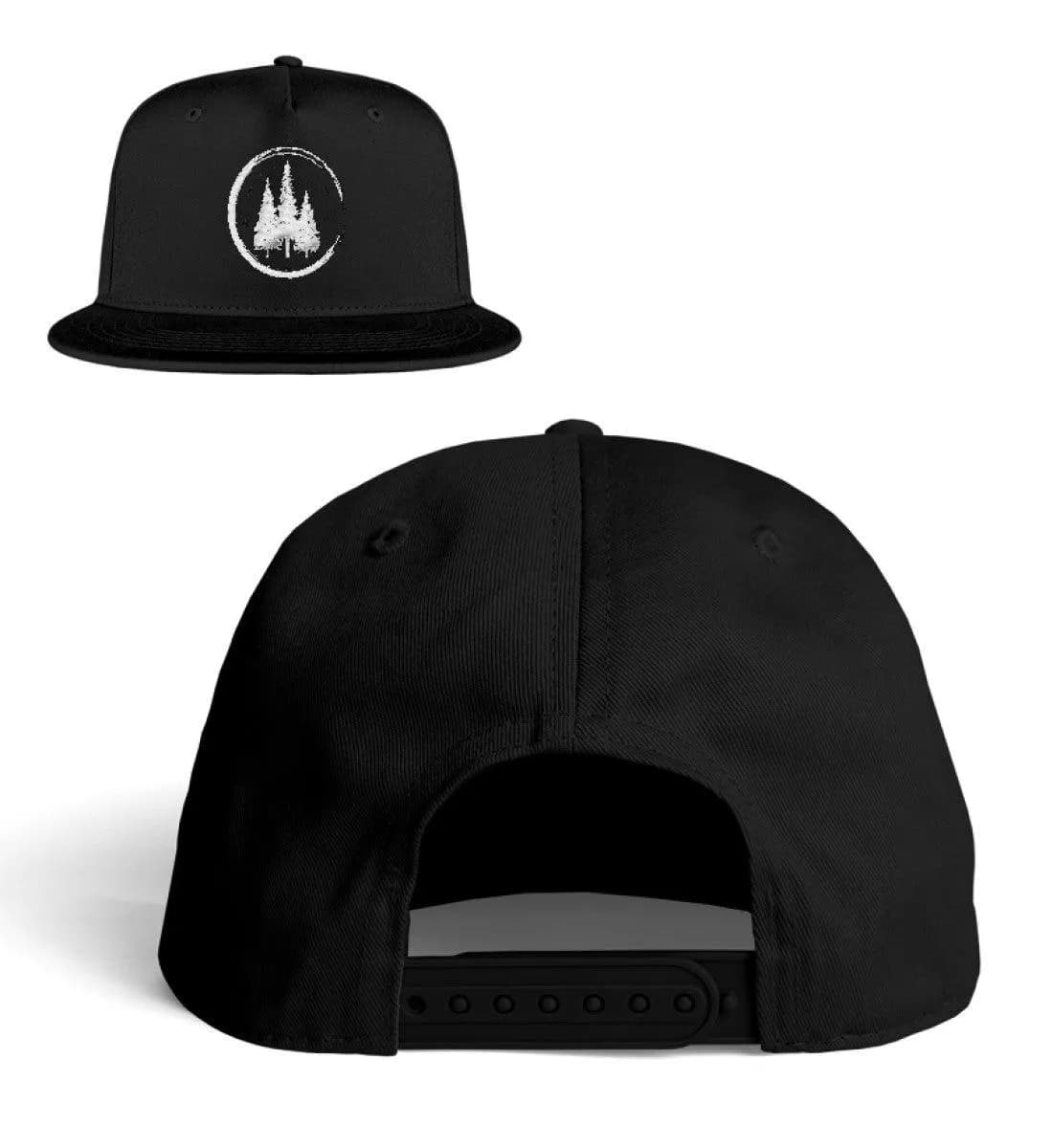 Drei Bäume im Kreis - Snapback Cap mit Stick