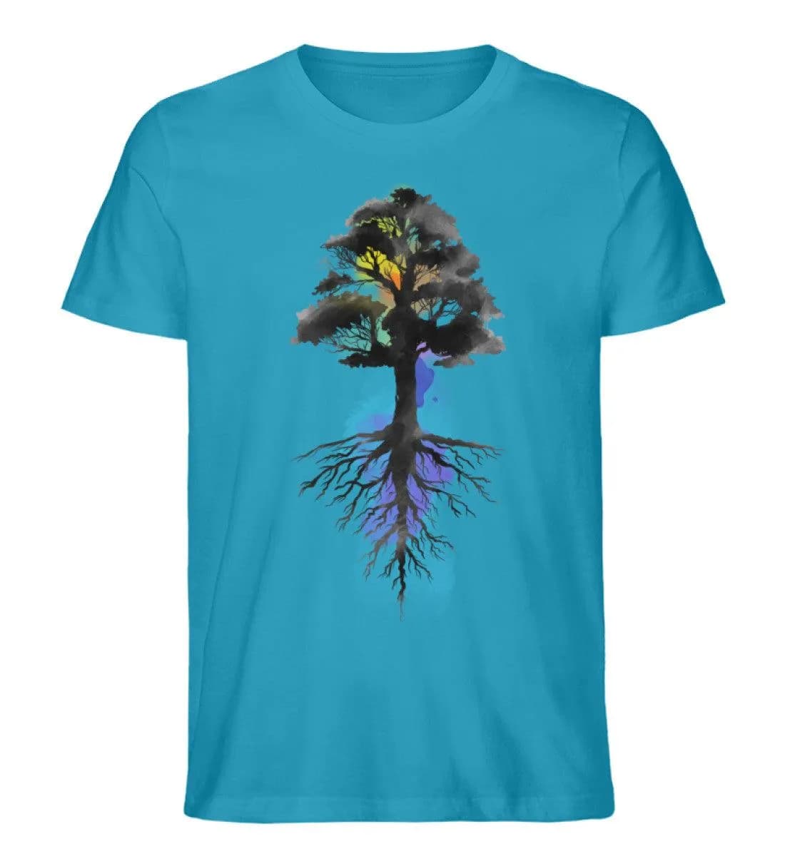 Watercolor Tree - Herren Premium Bio Shirt