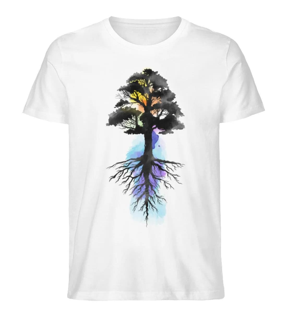 Watercolor Tree - Herren Premium Bio Shirt