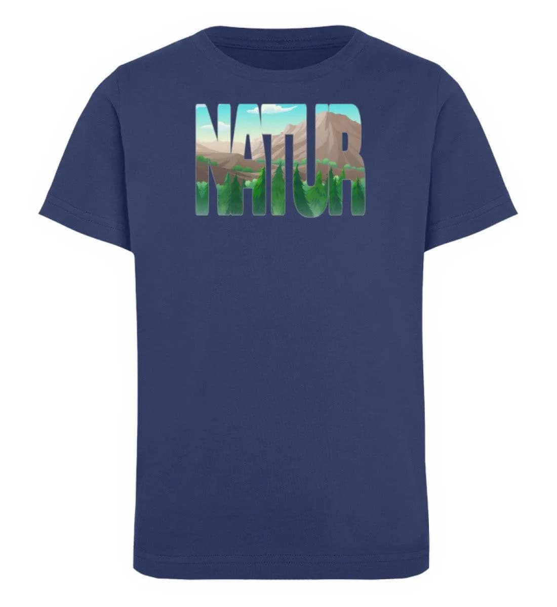 Natur Mountain - Kinder Bio T-Shirt