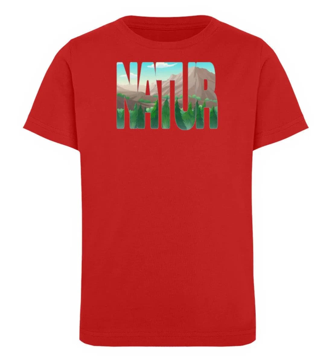 Natur Mountain - Kinder Bio T-Shirt