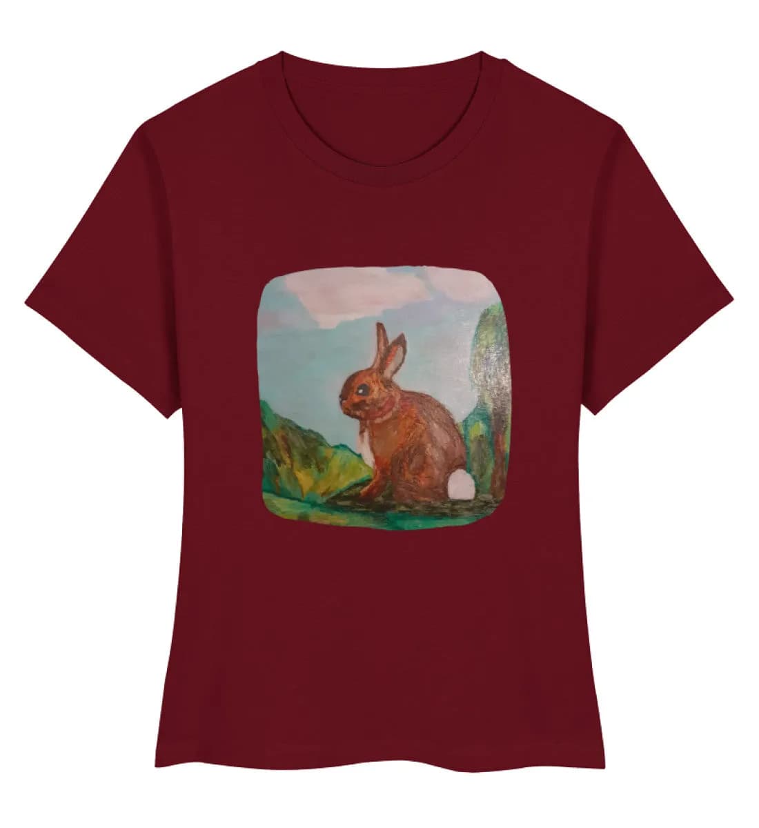 Tiere des Waldes 2 - Damen Premium Bio Shirt