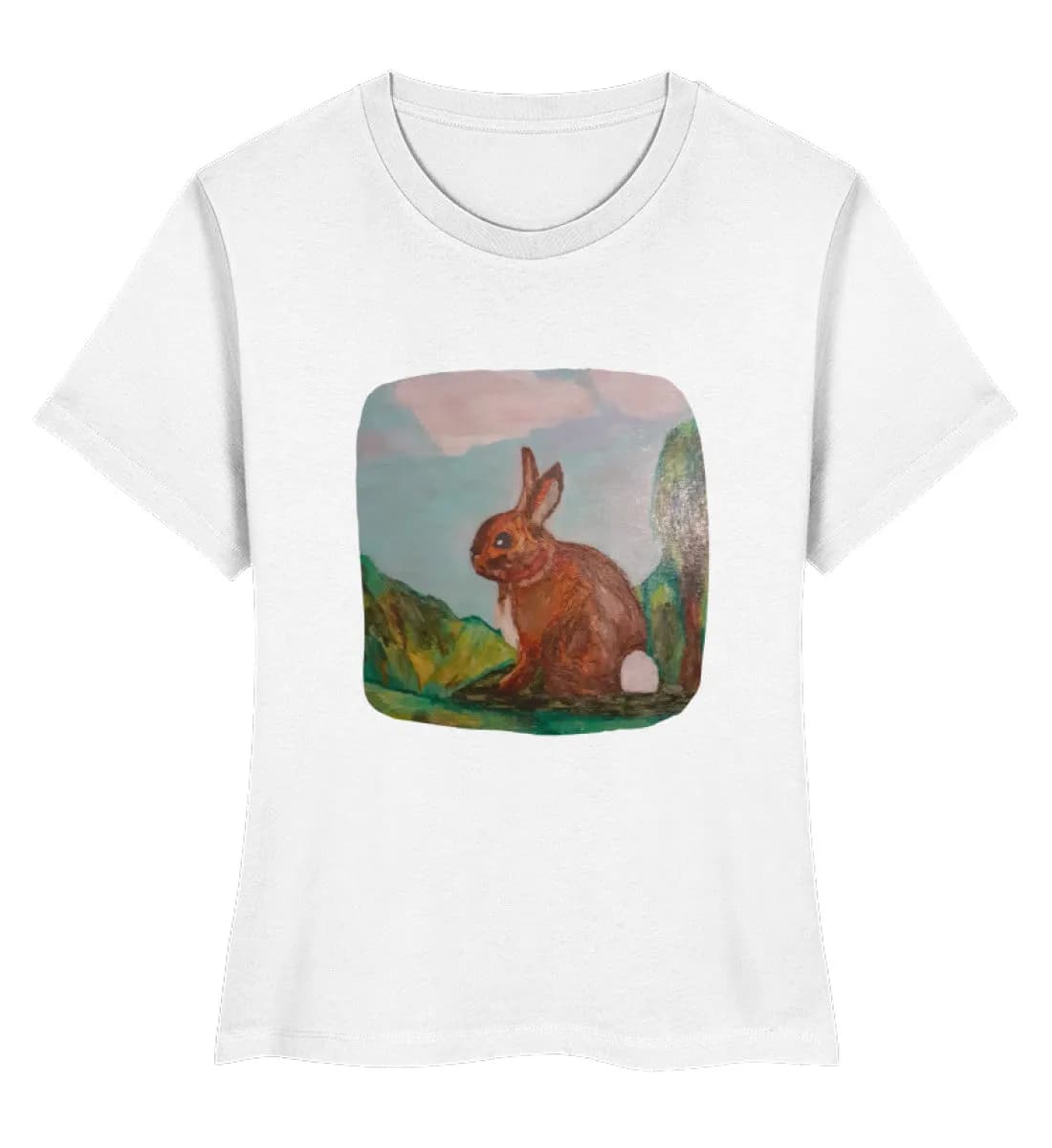 Tiere des Waldes 2 - Damen Premium Bio Shirt