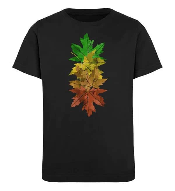 Ahornblätter - Kinder Bio T-Shirt