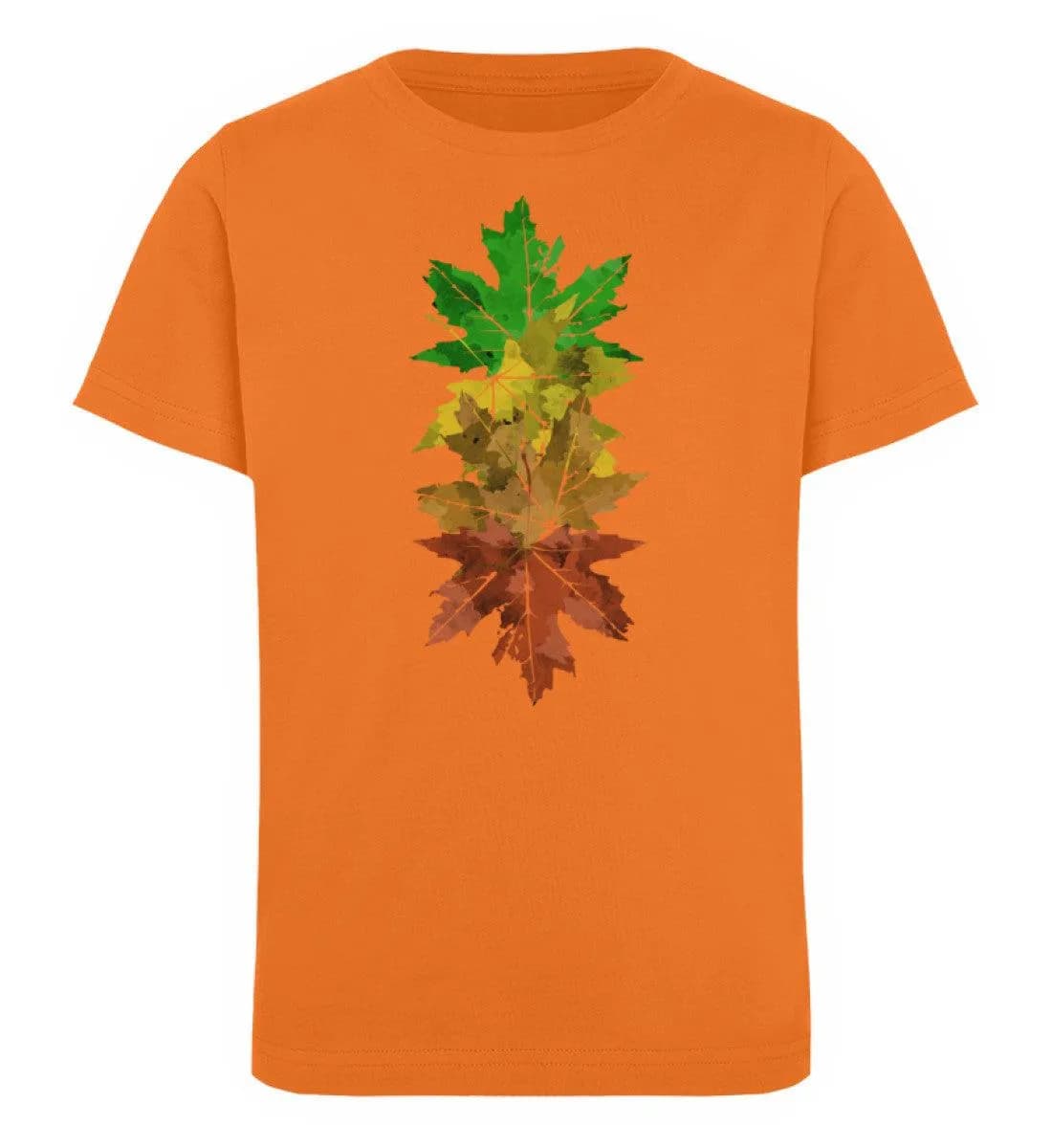 Ahornblätter - Kinder Bio T-Shirt