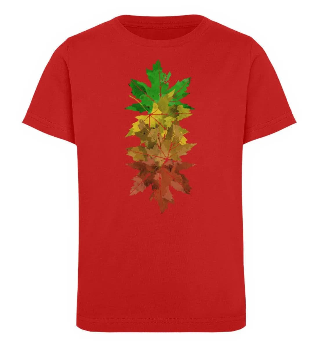 Ahornblätter - Kinder Bio T-Shirt