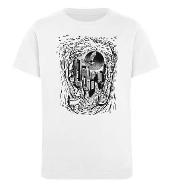 Stadt im Wald - Kinder Bio T-Shirt