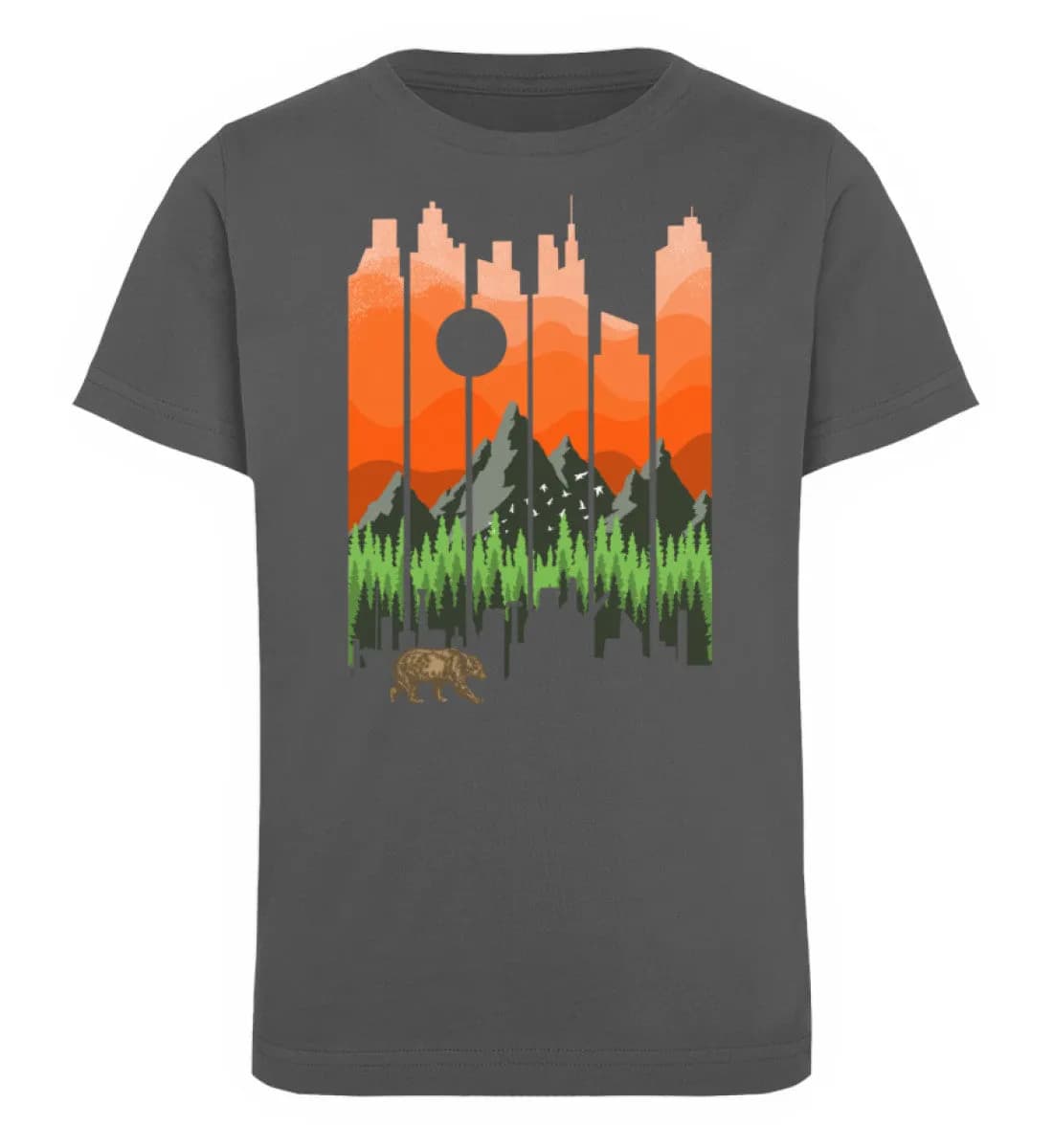 Nature Landscape Sunset - Kinder Bio T-Shirt