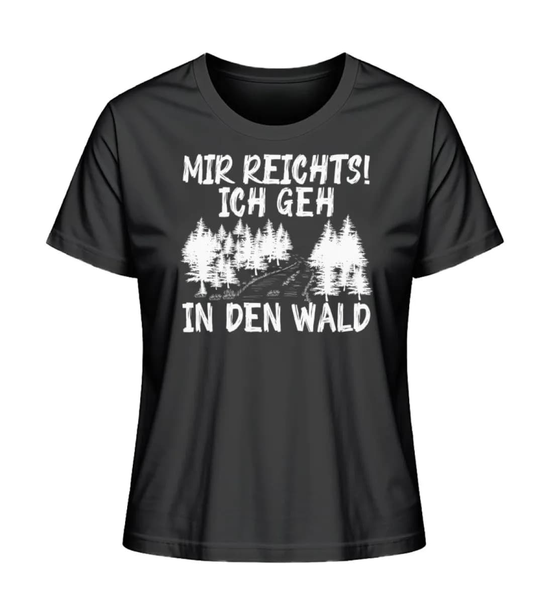 Mir reichts Wald 2 - Damen Premium Bio Shirt