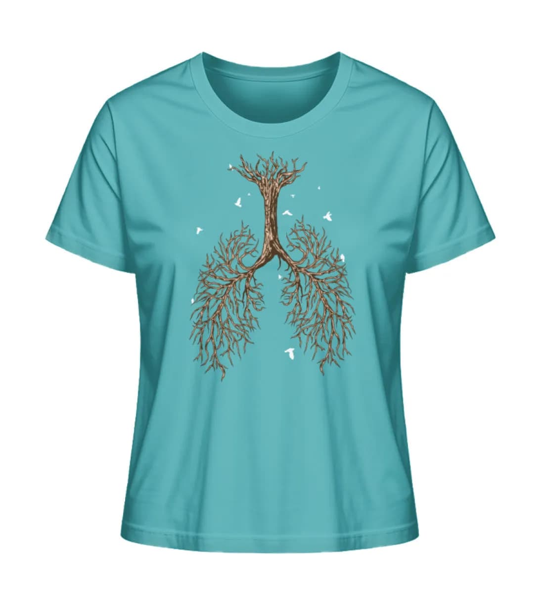 Lungenwurzel - Damen Premium Bio Shirt