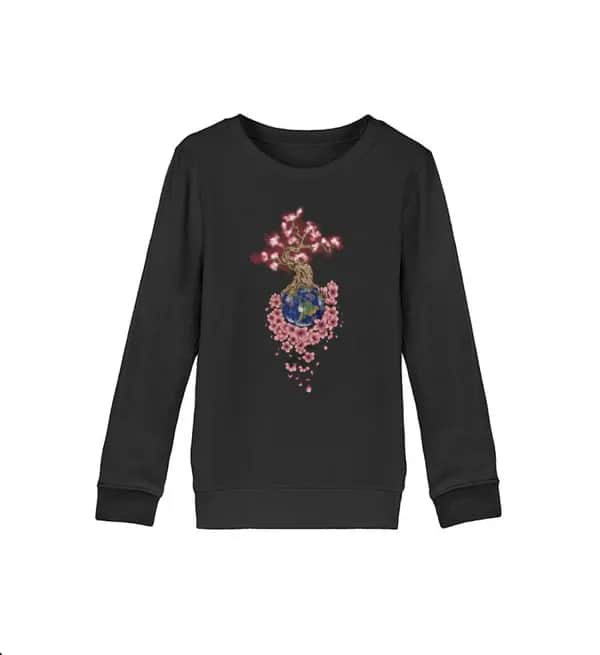 Flowertree earth - Kinder Bio Sweatshirt