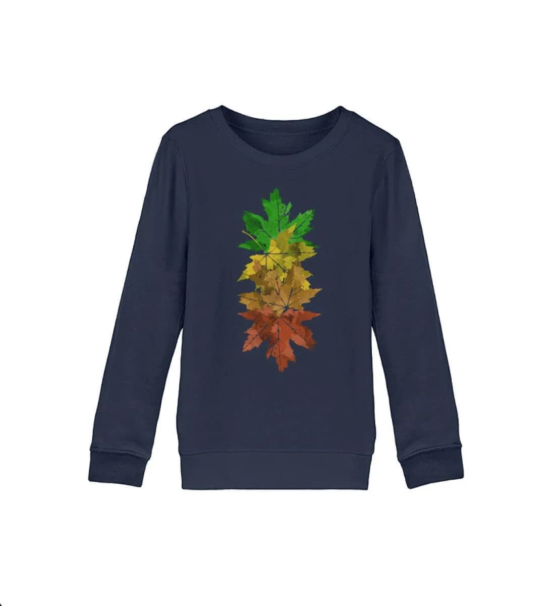 Ahornblätter - Kinder Bio Sweatshirt