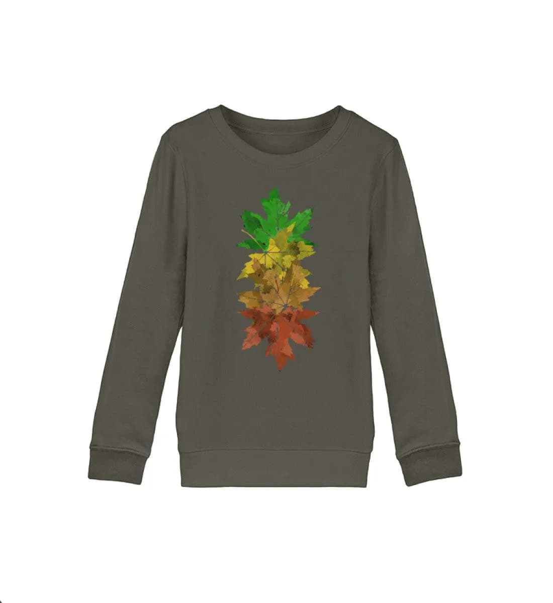 Ahornblätter - Kinder Bio Sweatshirt