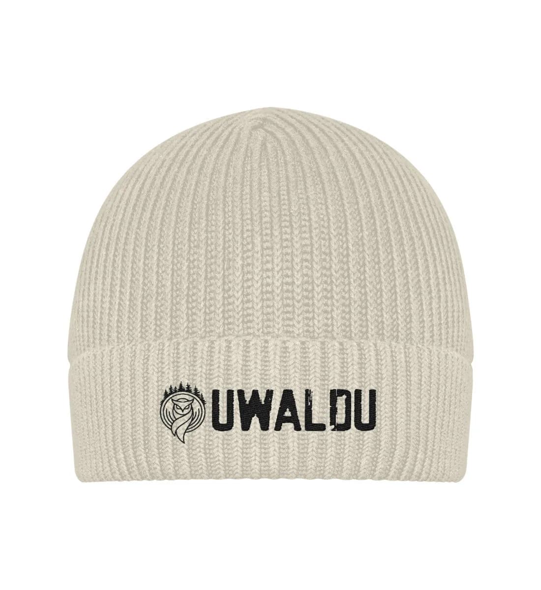 Uwaldu Logo - Beanie mit Stick