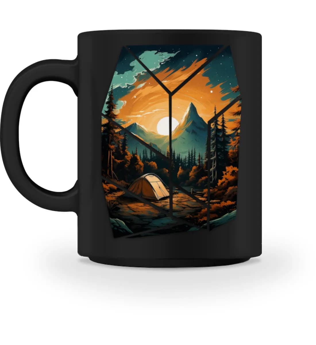 Camping in nature - Tasse