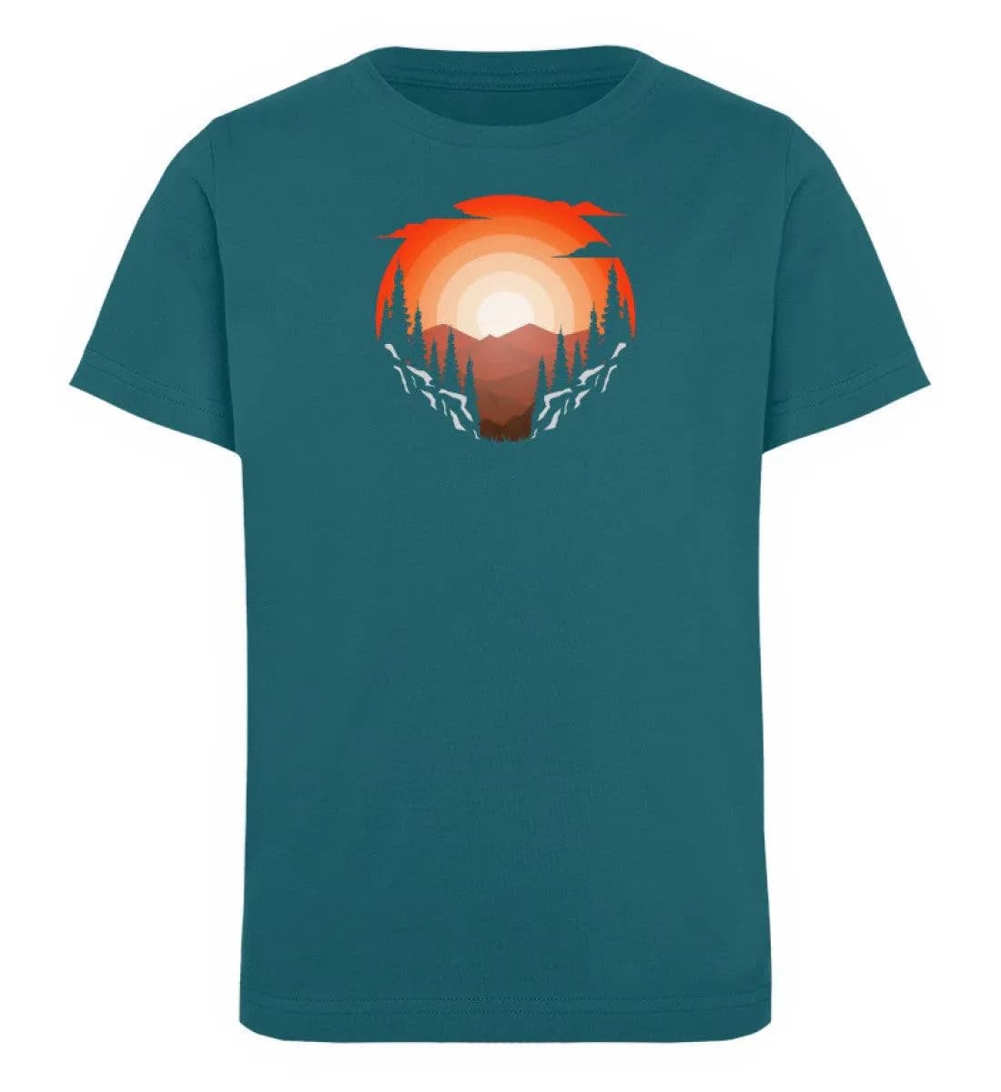 Sonnenuntergang - Kinder Bio T-Shirt
