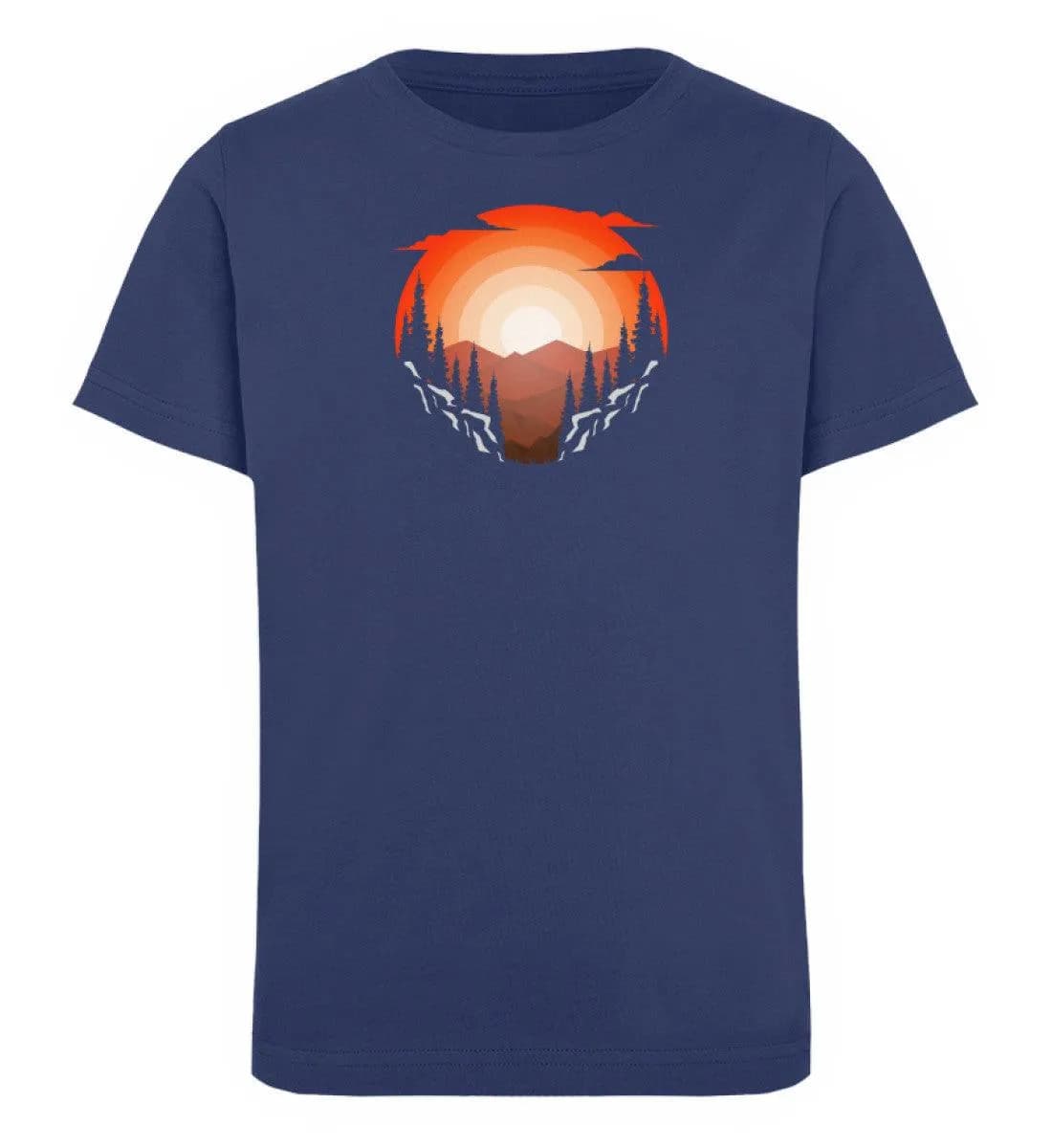 Sonnenuntergang - Kinder Bio T-Shirt
