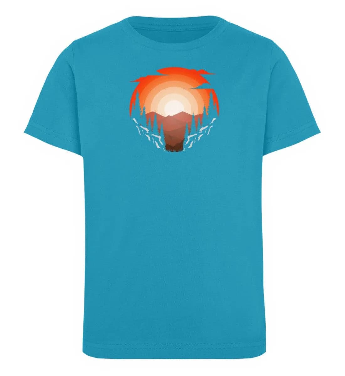 Sonnenuntergang - Kinder Bio T-Shirt