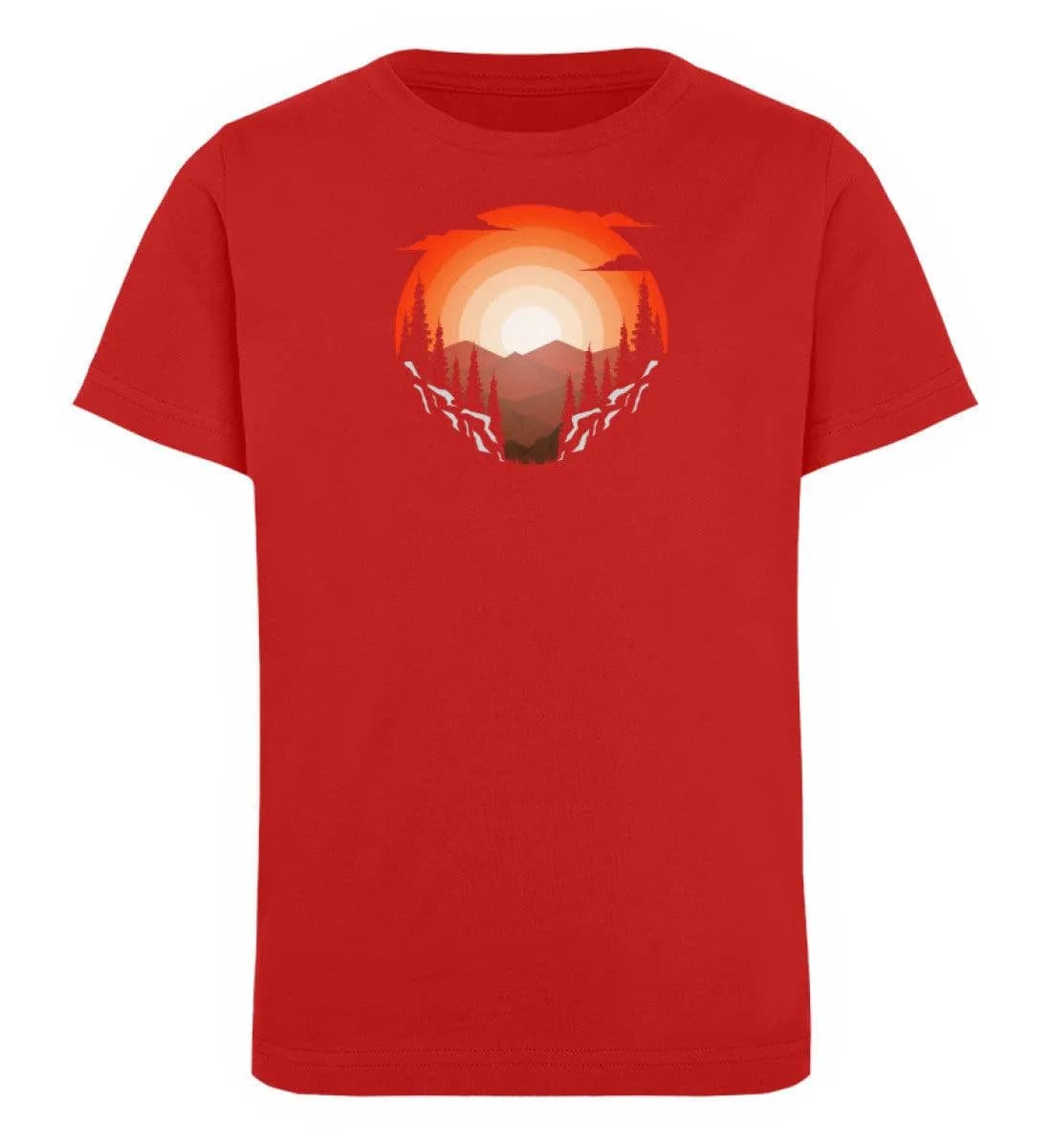Sonnenuntergang - Kinder Bio T-Shirt