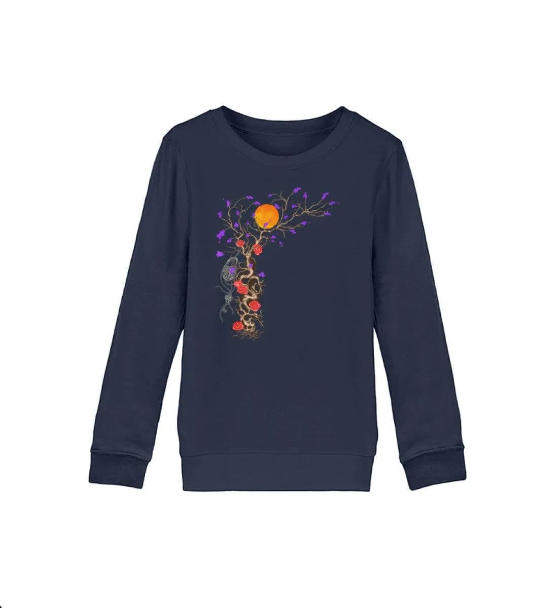 Padlock with roses - Kinder Bio Sweatshirt