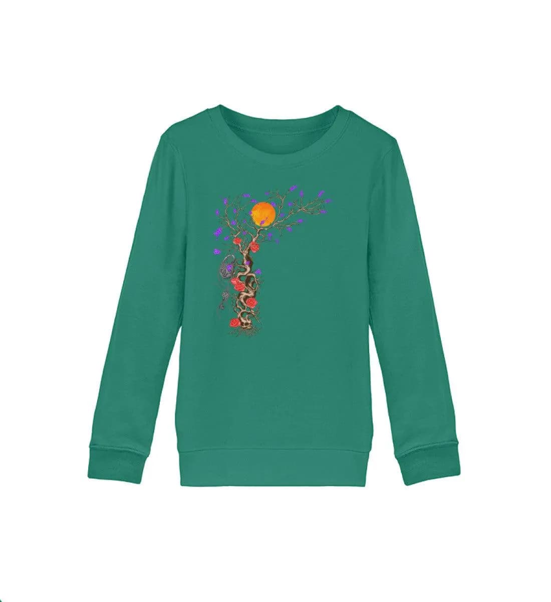 Padlock with roses - Kinder Bio Sweatshirt