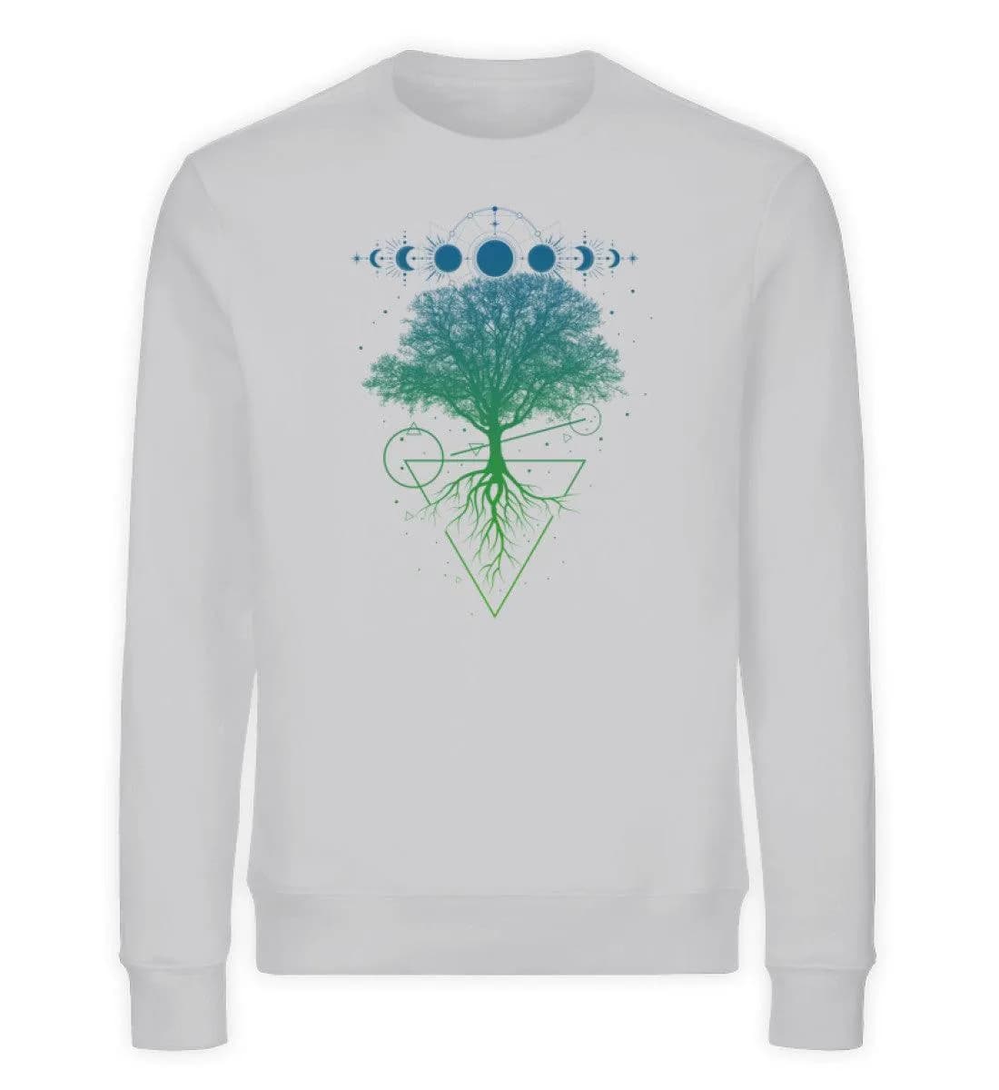 Baum Mondphasen - Unisex Bio Sweatshirt