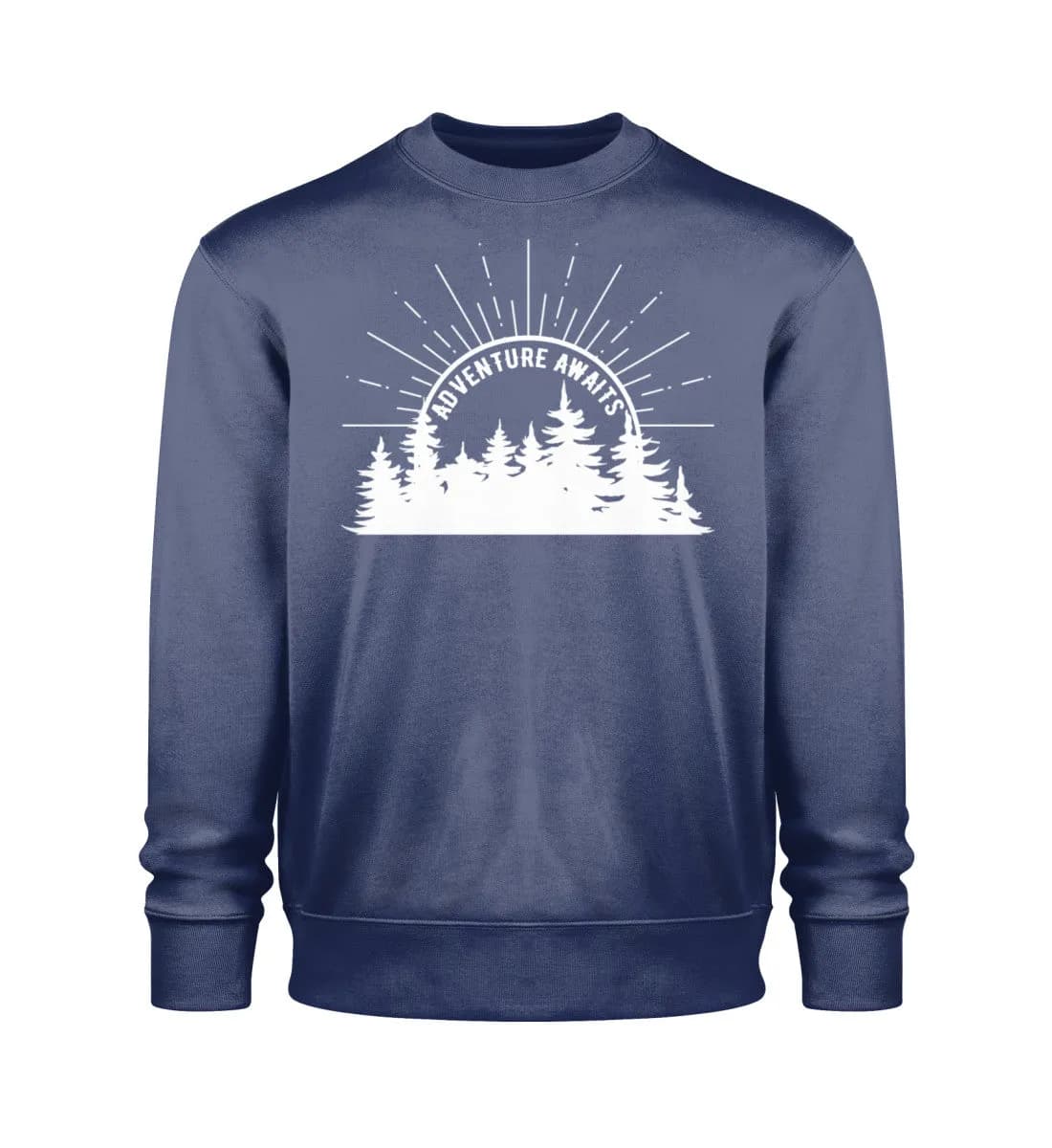 Adventure Awaits - Unisex Bio Sweatshirt