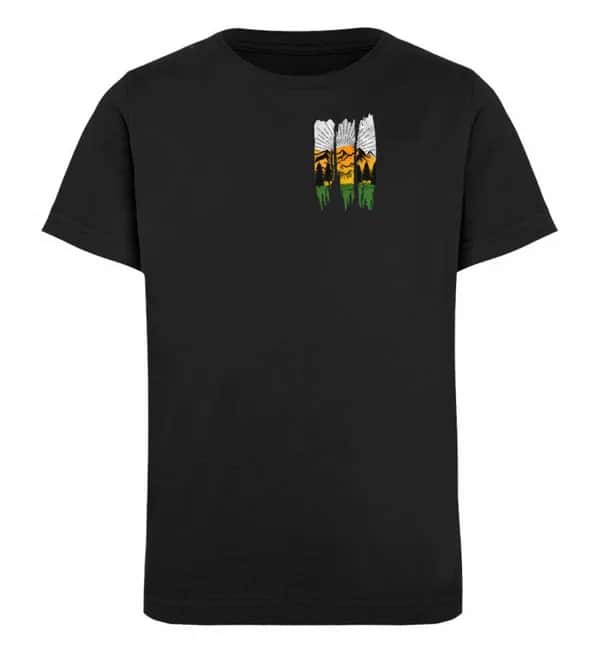 Lovely Nature Brush Brust - Kinder Bio T-Shirt